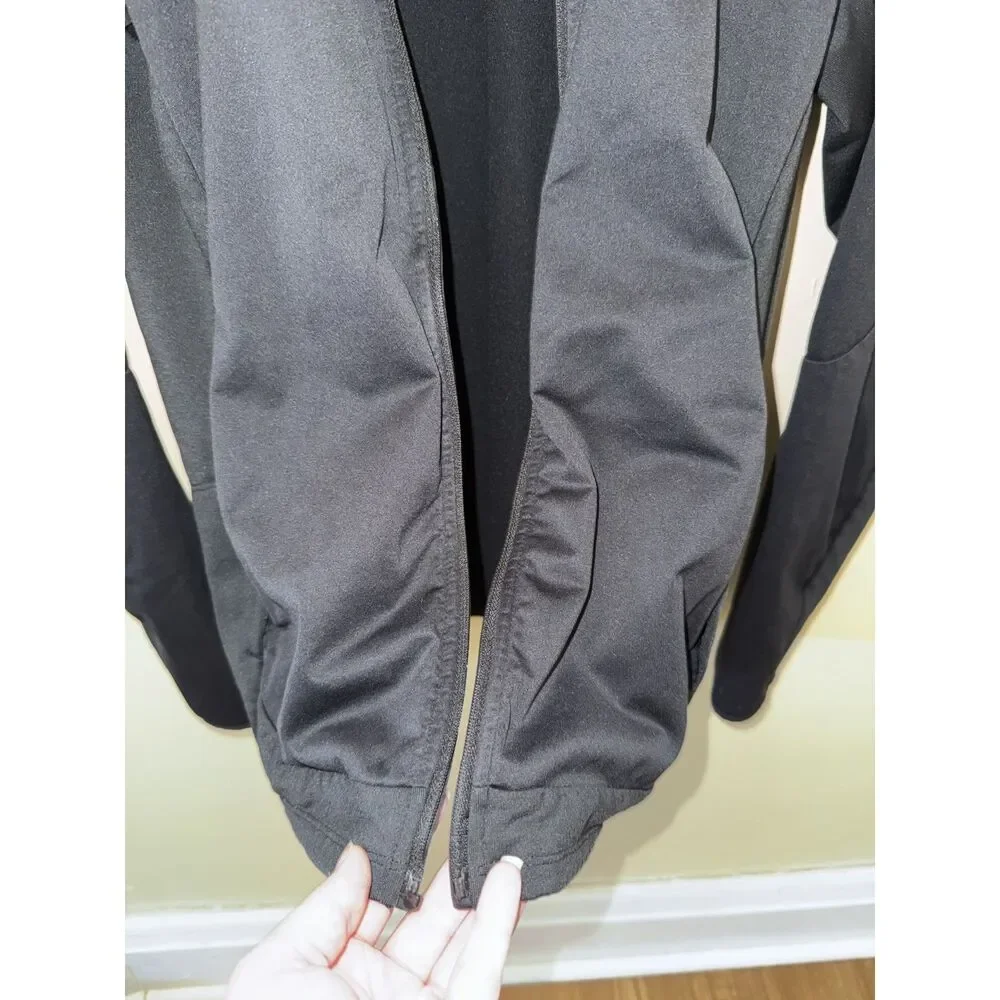 Nike Shield Running Jacket Black S READ Missing Zipper Slider / Track Only